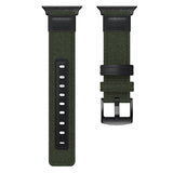 Army Green Canvas Adventurer® Apple Watch Strap