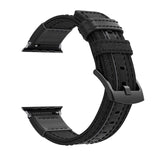 Black Canvas Adventurer® Apple Watch Strap