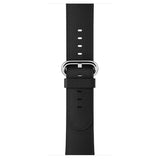Black Leather Apple Watch Strap