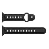 Black/Grey Ventilated Sports Apple Watch Strap