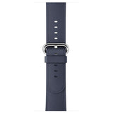 Midnight Blue Leather Apple Watch Strap