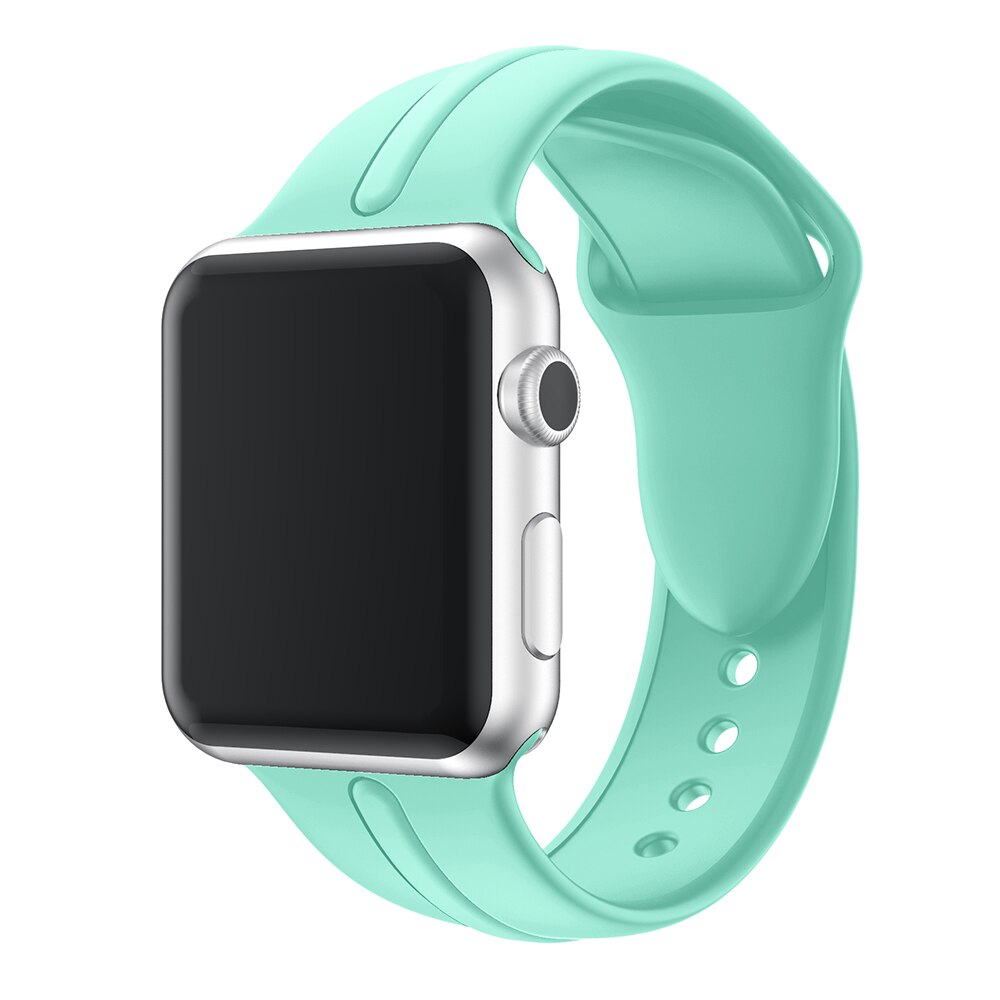 Mint Green Apple Watch Sports Band – AppStraps™