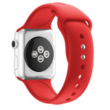 Red Apple Watch Sports Band