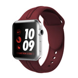 Red Wine Apple Watch Sports Band