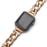 Rose Gold Glamorous Metal Apple Watch Strap II