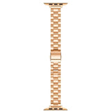 Rose Gold Slim Vintage Metal Apple Watch Strap