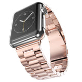 Rose Gold Vintage Metal Apple Watch Strap