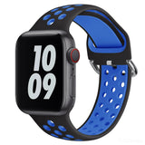 Black/Blue Contemporary Apple Sports Band