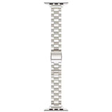 Silver Slim Vintage Metal Apple Watch Strap