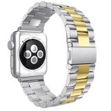 Silver/Gold Vintage Metal Apple Watch Strap