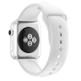 White Apple Watch Sports Band