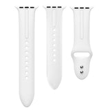 White Apple Watch Sports Band