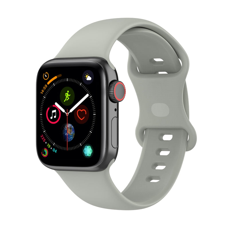 Apricot Silicone Apple Watch Strap