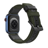 Army Green Canvas Adventurer® Apple Watch Strap