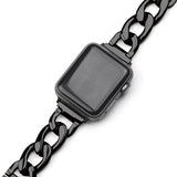 Black Glamorous Metal Apple Watch Strap II