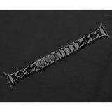 Black Glamorous Metal Apple Watch Strap II