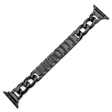 Black Glamorous Metal Apple Watch Strap II