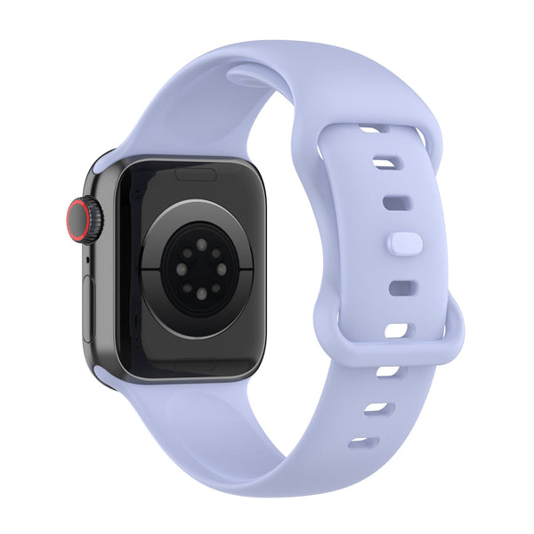 Lavender Purple Silicone Apple Watch Strap