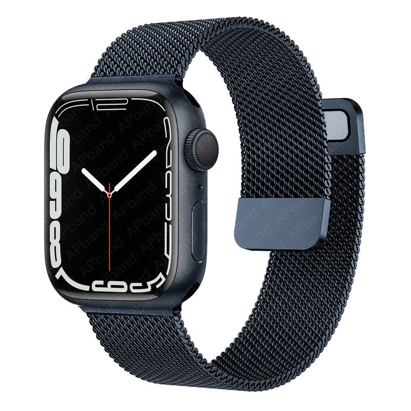 Midnight Apple Watch Band 44mm Milanese Loop Buy Apple Watch SE