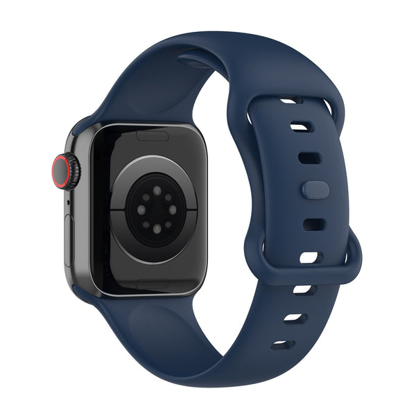 Midnight Blue Silicone Apple Watch Strap