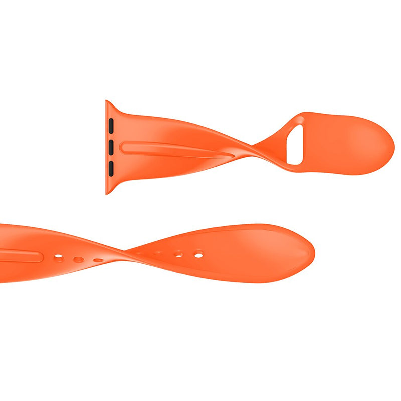 Orange Apple Watch Sports Band