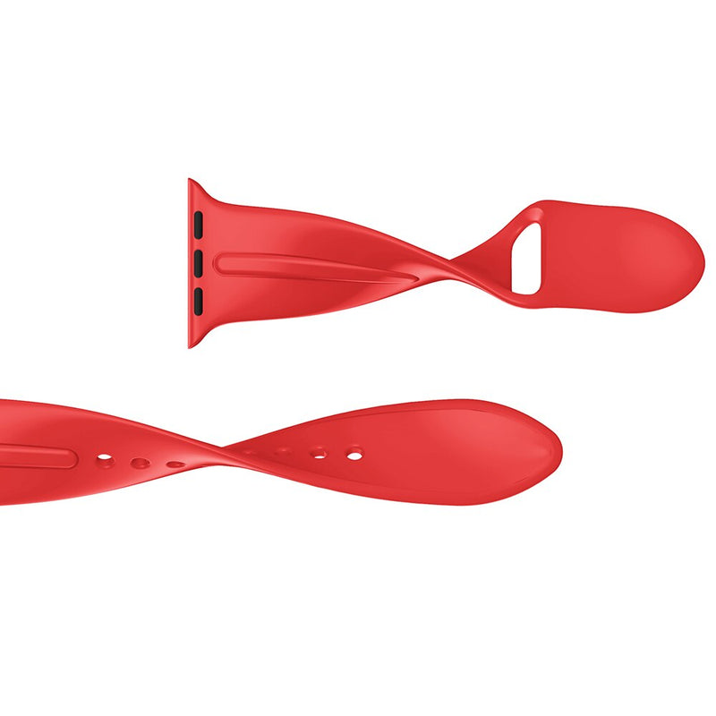 Red Apple Watch Sports Band