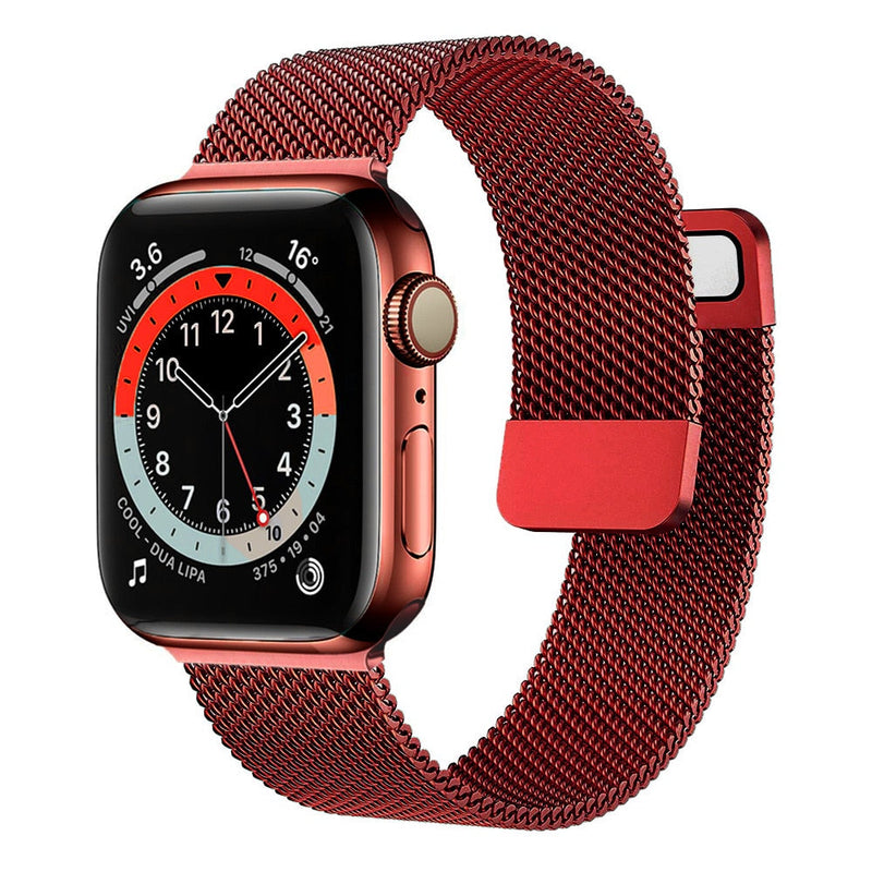 Red Milanese Loop