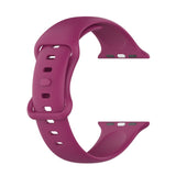 Red Wine Silicone Apple Watch Strap